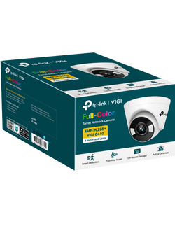 VIGI C440 กล้องวงจรปิด VIGI 4MP Full-Color Turret Network Camera