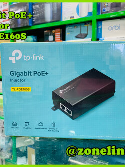 TP-Link Gigabit PoE+ Injector TL-PoE160S