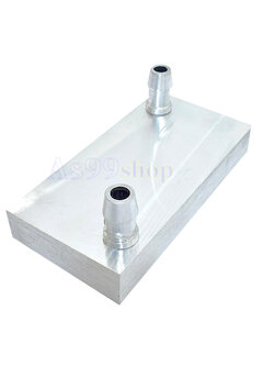 40*80*12 Water Cooling Head อลูมิเนียมบล็อก ฮีทซิงค์ระบายความร้อนหรือเย็น
