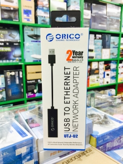 ORICO UTJ-U2 USB2.0 Fast Ethernet Network Adapter RJ45 LAN อะแดปเตอร์ ยูเอสบีเชื่อมต่อไปอินเตอร์เน็ต แลน