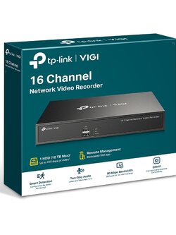 VIGI NVR1016H 16 Channel Network Video Recorder
