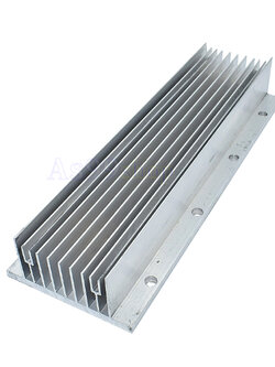 Heat Sink Aluminum Alloy Cooling block ฮีทซิงค์ระบายความร้อนหรือเย็น ขนาด(60*180*28)