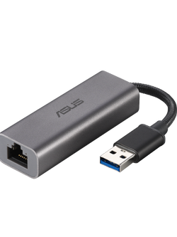 USB-C2500 USB Type-A 2.5G Base-T Ethernet Adapter with backward compatibility of 2.5G/1G/100Mbps