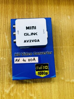 RCA(AV) to VGA Converter Glink