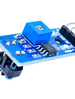 TCRT5000 Infrared Reflection Sensor โมดูลอินฟราเรดตรวจจับสี ขาว-ดำ / Line Tracking Sensor สำหรับ Arduino Robot