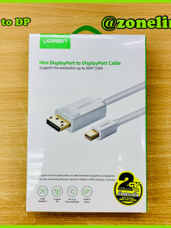 UGREEN 10476 Mini Display Port to Display Port cable