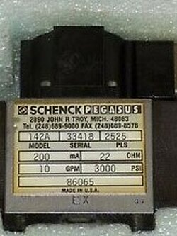SCHENCK 10 GPM 3000 PSI