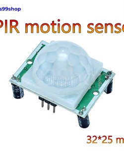 PIR motion sensor HC-SR501 module infrared sensor เซ็นเซอร์จับความเคลื่อนไหว