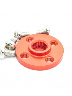 Small disc 25T standard steering gear( Red ) MG995 MG996 standard