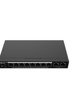 RG-ES210GC-LP Cloud Managed Smart POE Switch 10 Port Gigabit, 8 Port POE 70W