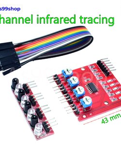 4-channel infrared tracing sensor