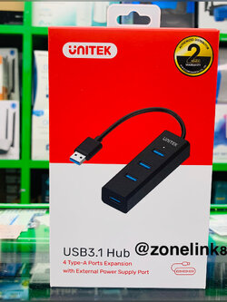 USB3.1 4-Port Hub Model: Y-3089