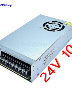 24V 10A 250W สวิตชิ่งเพาเวอร์ซัพพลาย Switching Power Supply (สีเงิน) S-250-24