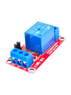 Relay 9V 1 channel 10A Red version