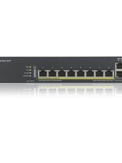 Zyxel GS1920-8HPv2 Smart Managed PoE Switch 8 Port, 2 SFP 130W