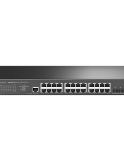 TL-SG3428X-M2 JetStream 24-Port 2.5GBASE-T L2+ Managed Switch with 4 10GE SFP+ Slots