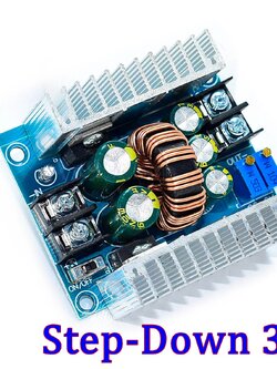 DC-DC Step Down Converter 300W 20A แปลงไฟ 6 - 40V เป็น 1.2 - 35V ปรับแรงดันได้ (Buck Power Module)