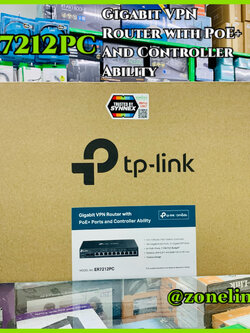 ER7212PC Omada 3-in-1 Gigabit VPN Router