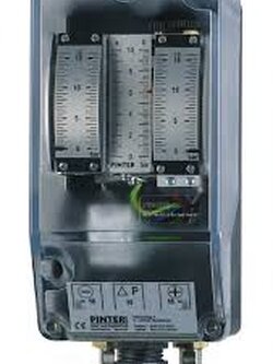 Pinter Manocomb, Pressure switch, Pressure Monitor, Pressure Limiter, Safety Pressure Limiter for Pressure, Vacuum and Differential Pressure