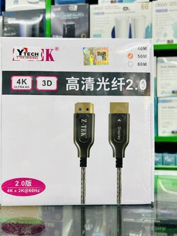 Z-Tek ZY338 HDMI Fiber Cable 50m.