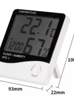  Meter Digital Thermometer & Hydrometer เครื่องวัดอุณหภูมิ และ ความชื้น 