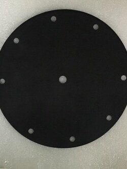 ไดอะแฟรม แผ่นยางไดอะแฟรม Air Power Air Less3000 Liquid Side 21 cm // Diaphragm Rubber for Air Power Air Less3000 Liquid Side 21 cm