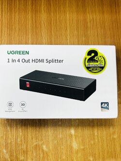 UGREEN 90514 UGREEN HDMI Splitter 1 In 4Out
