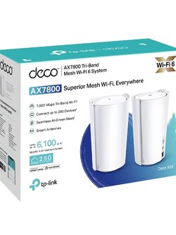 Deco X95 AX7800 Whole Home Mesh WiFi 6 System