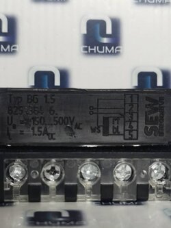 SEW EURODRIVE, Motor Brake Rectifier, BG1.5,8253846