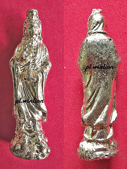 เจ้าแม่กวนอิม เนื้อกะไหล่ทอง หลวงปู่โต๊ะ ออกวัดเขาอีส้าน จ.ราชบุรี ปี 2523