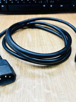 AC Power C14-C19 1.8m 10A 250V