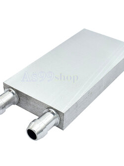 40*80*12 Water Cooling Head อลูมิเนียมบล็อก ฮีทซิงค์ระบายความร้อนหรือเย็น