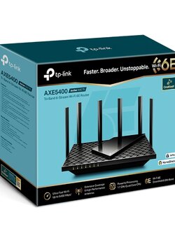Archer AXE75 AXE5400 Tri-Band Wi-Fi 6E Router