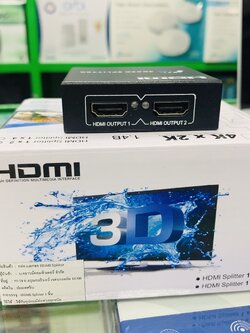 HDMI Splitter In 1 Out 2