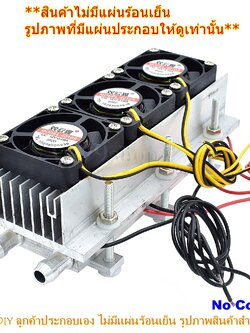 ชุดทำความเย็น ระบายความร้อนด้วยน้ำขนาด 3 บล๊อค(40*120*12) Mini Cooling block(สินค้าเป็นชุดคิทไม่มี แผ่นร้อนเย็น)