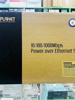 GSW-2620VHP 24 Gigabit PoE 802.3at +2 Port Gigabit SFP Ethernet Switch