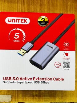 UNITEK Y-3005 USB3.0 Extension Cable 10m.