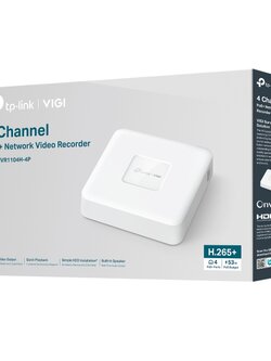 VIGI NVR1104H-4P VIGI 4 Channel PoE+ Network Video Recorder