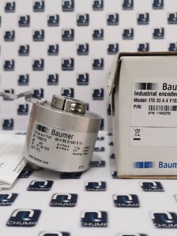 Baumer, Encoder, ITD 20 A 4 Y 107 88 H BX D1SA7 S 10