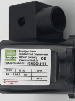 NORGREN Pulse valve coil DC24V AC220V D-32545