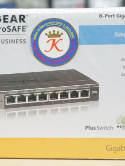 Netgear GS108E 8-Port Gigabit Ethernet Smart Managed Plus Switch