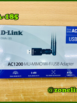 DWA-185 Wireless AC1200 Dual Band USB 3.0 Adapter with External Detachable Antenna