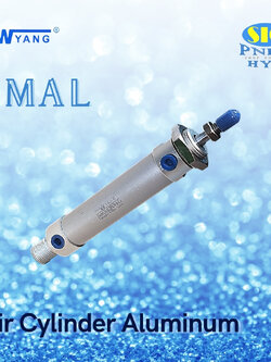 MAL25 : AIR CYLINDER MAL SERIES กระบอกลมอลูมิเนียม