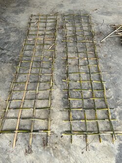 บันไดไม้เลื้อย เสาไม้เลื้อย หลักไม้เลื้อย โครงค้ำไม้เลื้อย ivy ladder