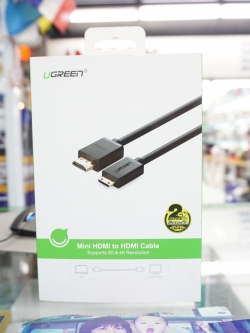 Mini HDMI to HDMI Cable Converter 2m. 10117-TH