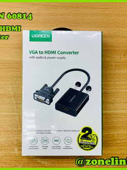 UGREEN 50945 VGA to HDMI Converter Cable