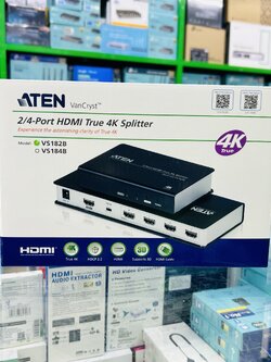 VS182B 2-Port True 4K HDMI Splitter ATEN