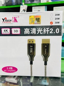 HDMI Cable Z-TEK 30 m. Version 2.0 รองรับความละเอียด 4K Ultra HD ความยาว 30 เมตร