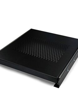 G7-03075B SLIDE COMPONENT SHELF Deep 75 cm. for RACK 90 cm. ,100 cm (ถาดสไลด์) สีดำ