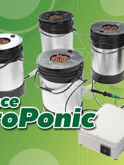 ชุดกระถางไฮโดรโปนิกส์ระบบแอดวานซ์แอร์โรโปนิกส์ Advance Aeroponic พร้อมอุปกรณ์ครบชุด ขนาด 20 ลิตร